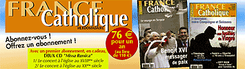 Abonnement France Catholique Abonnement France Catholique