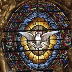 Vitrail de la basilique Saint-Maximin (Var).
