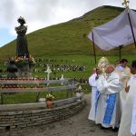 Procession du Saint-Sacrement à La Salette.