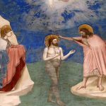 Baptême du Christ, chapelle des Scrovegni de Padoue, Giotto.