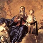 N.-D. du Mont-Carmel et les saints du Carmel, Pietro Novelli, 1641.