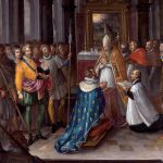 L’abjuration d’Henri IV, devant l’évêque de Beaune Nicolas Baullery (1560-1630), musée d’art et d’histoire de Meudon.