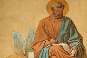 Peinture murale dans l’église Saint-Didier de Voreppe (Isère).