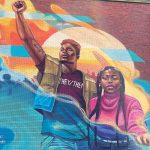 Our liberation, fresque de Rachel Wolfe-Goldsmith, peinte à Oakland en 2020.