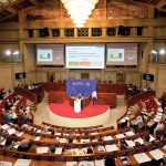 Session de la Convention citoyenne sur la fin de vie au Conseil économique, social et environnemental.