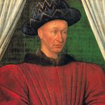 Charles VII, 1444, Jean Fouquet, musée du Louvre.