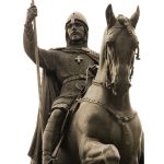 Statue équestre de saint Venceslas à Prague, 1894.