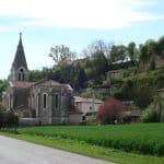 Village de Crépol dans le nord de la Drôme