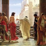 Ecce Homo, 1862, Antonio Ciseri, galerie d’Art moderne, Florence, Italie.