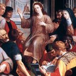 Jésus parmi les docteurs, 1587, Frans Francken, cathédrale d’Anvers, Belgique.