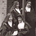 Léonie et trois de ses sœurs : Pauline, Céline et Marie.