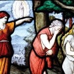 Adam et Ève chassés du Paradis terrestre, 1887, église Saint-Aignan, Chartres.